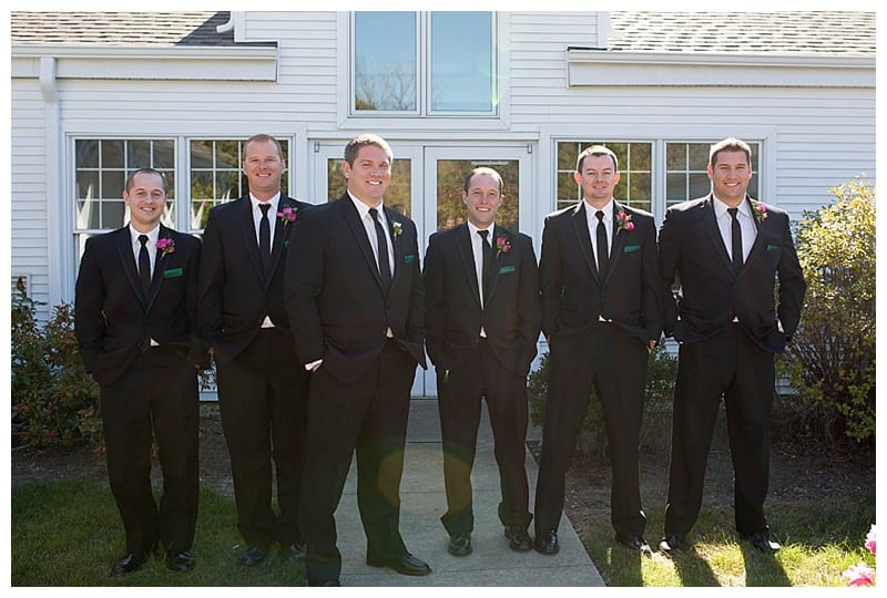 A Vibrant Pine Green and Fuchsia Wedding in Mahomet, IL Photos by Ebby L Photography