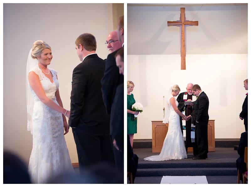 A Vibrant Pine Green and Fuchsia Wedding in Mahomet, IL Photos by Ebby L Photography