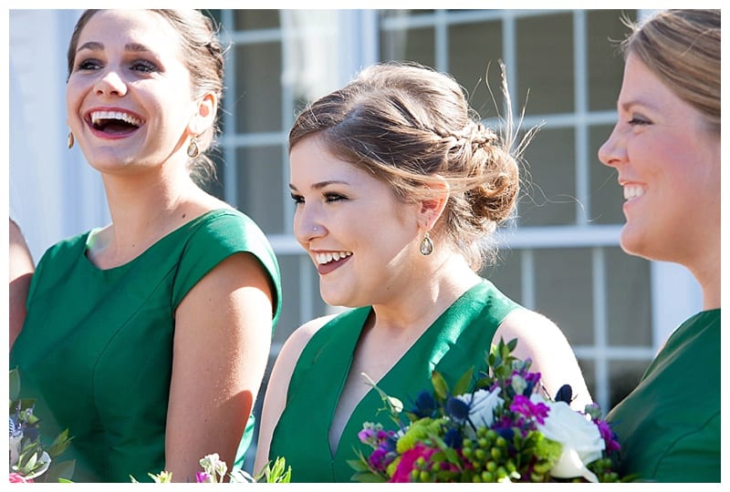 A Vibrant Pine Green and Fuchsia Wedding in Mahomet, IL Photos by Ebby L Photography