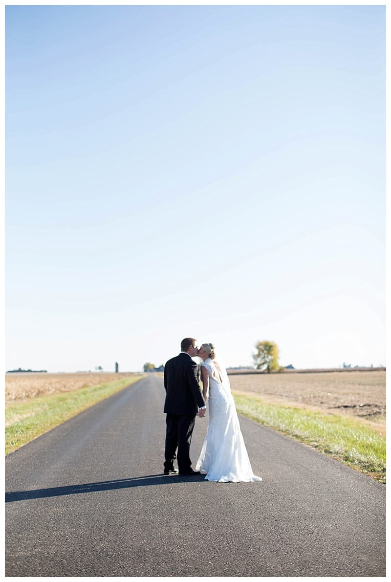 A Vibrant Pine Green and Fuchsia Wedding in Mahomet, IL Photos by Ebby L Photography