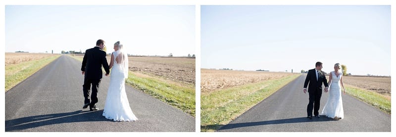 A Vibrant Pine Green and Fuchsia Wedding in Mahomet, IL Photos by Ebby L Photography