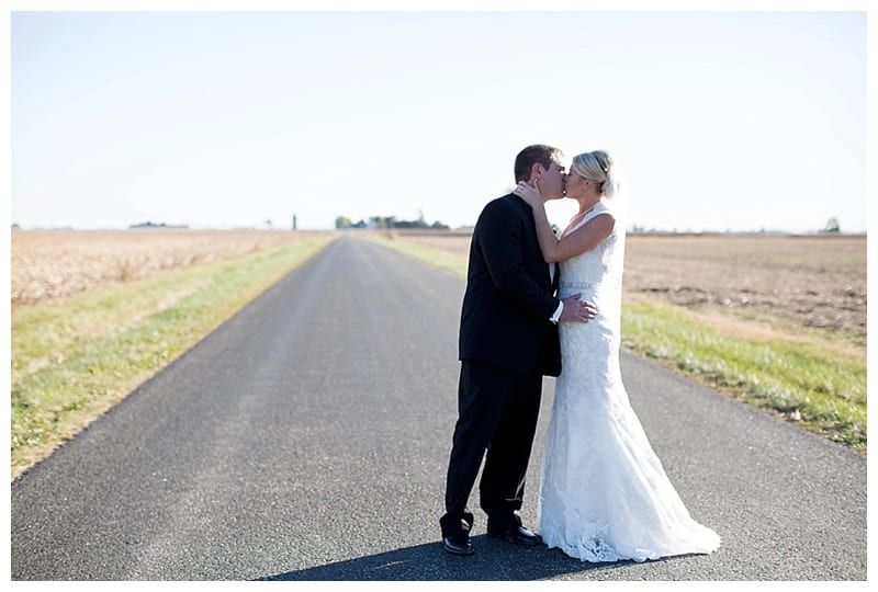 A Vibrant Pine Green and Fuchsia Wedding in Mahomet, IL Photos by Ebby L Photography
