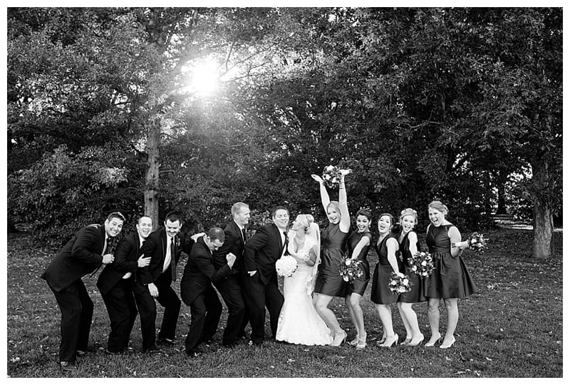 A Vibrant Pine Green and Fuchsia Wedding in Mahomet, IL Photos by Ebby L Photography
