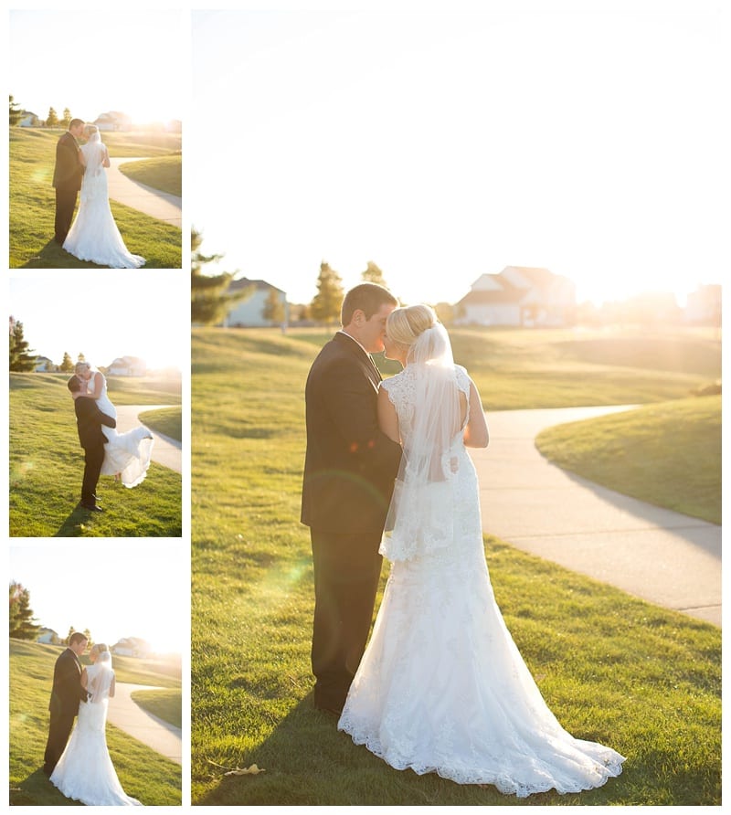 A Vibrant Pine Green and Fuchsia Wedding in Mahomet, IL Photos by Ebby L Photography