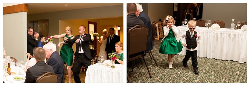 A Vibrant Pine Green and Fuchsia Wedding in Mahomet, IL Photos by Ebby L Photography