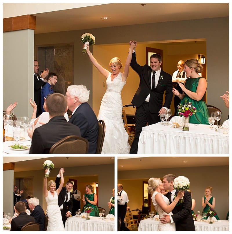 A Vibrant Pine Green and Fuchsia Wedding in Mahomet, IL Photos by Ebby L Photography
