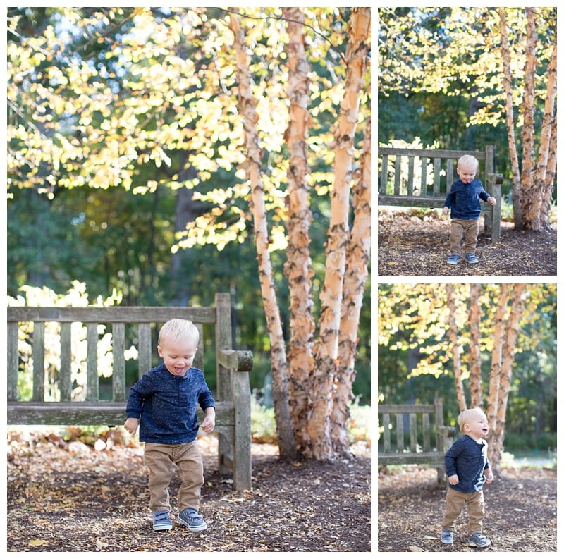 A Cute Family of Three at Lake of the Woods in Mahomet, IL Photos by Ebby L Photography