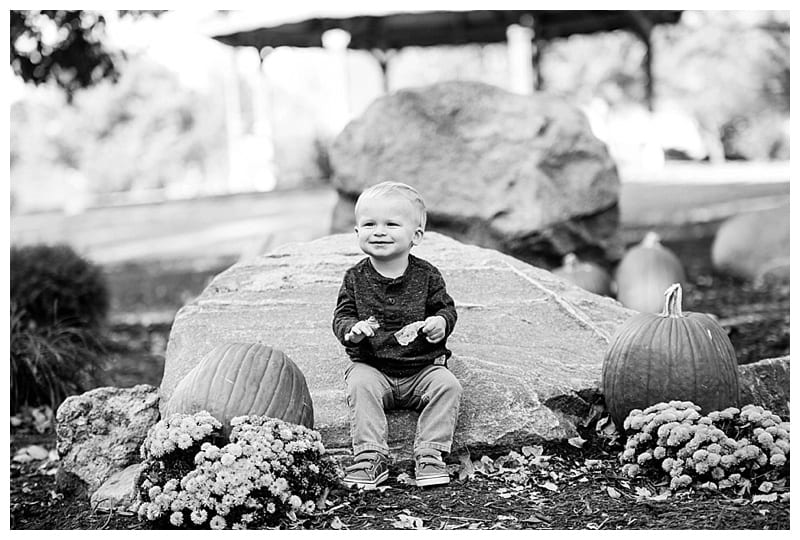 A Cute Family of Three at Lake of the Woods in Mahomet, IL Photos by Ebby L Photography