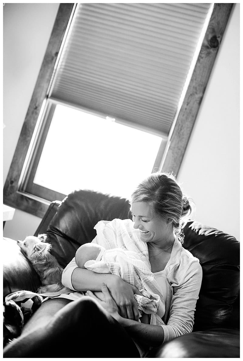 Newborn Baby Sylvia in Clinton, IL Photos by Ebby L Photography