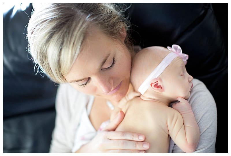 Newborn Baby Sylvia in Clinton, IL Photos by Ebby L Photography
