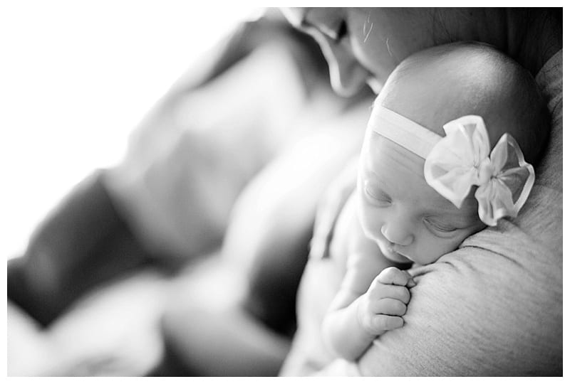 Newborn Baby Sylvia in Clinton, IL Photos by Ebby L Photography