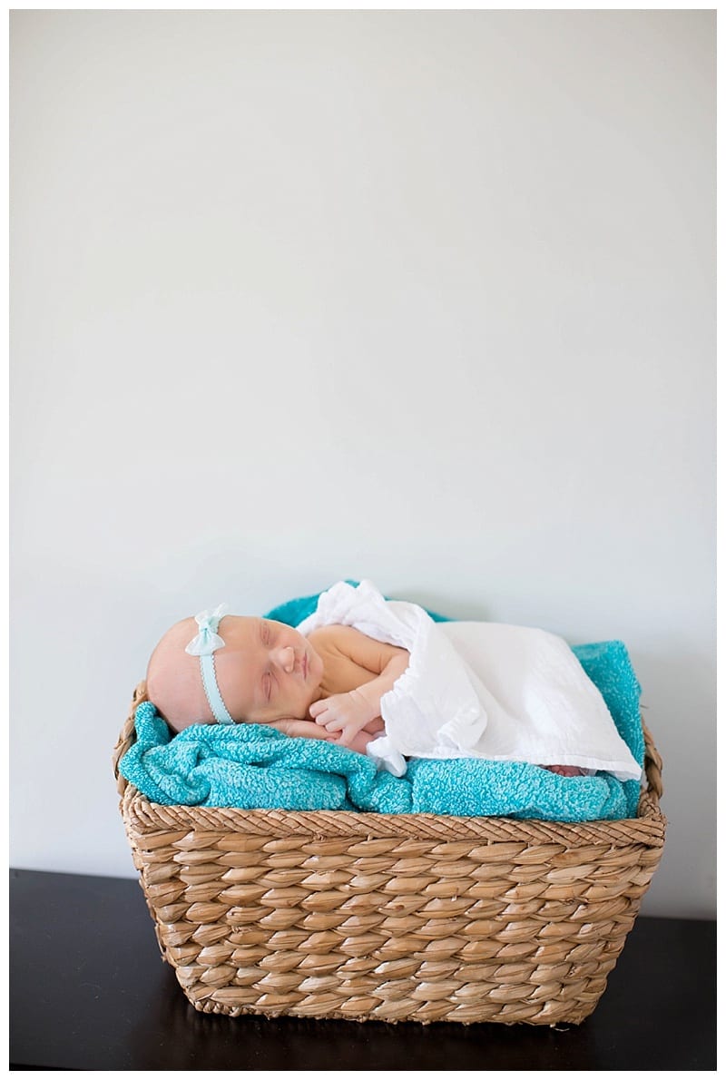 Newborn Baby Sylvia in Clinton, IL Photos by Ebby L Photography