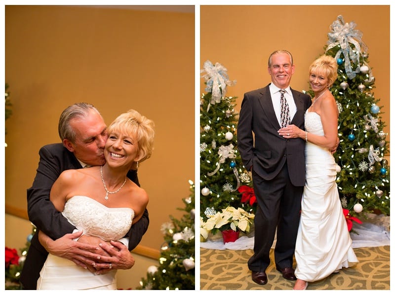 Hawthorne Suites Winter Wedding Reception in Champaign, IL Photos by Ebby L Photography