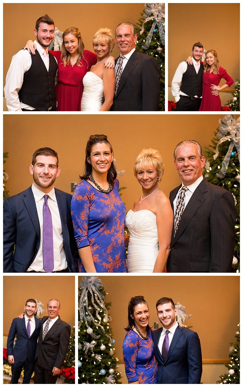 Hawthorne Suites Winter Wedding Reception in Champaign, IL Photos by Ebby L Photography