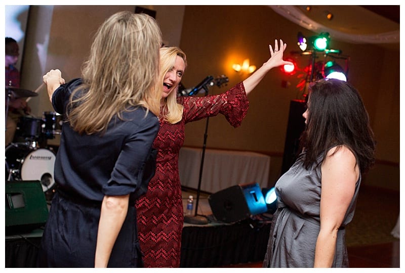 Hawthorne Suites Winter Wedding Reception in Champaign, IL Photos by Ebby L Photography