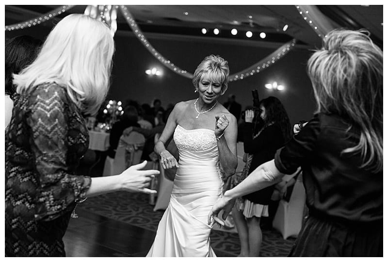 Hawthorne Suites Winter Wedding Reception in Champaign, IL Photos by Ebby L Photography