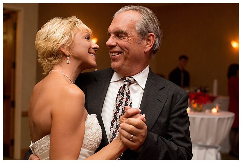 Hawthorne Suites Winter Wedding Reception in Champaign, IL Photos by Ebby L Photography