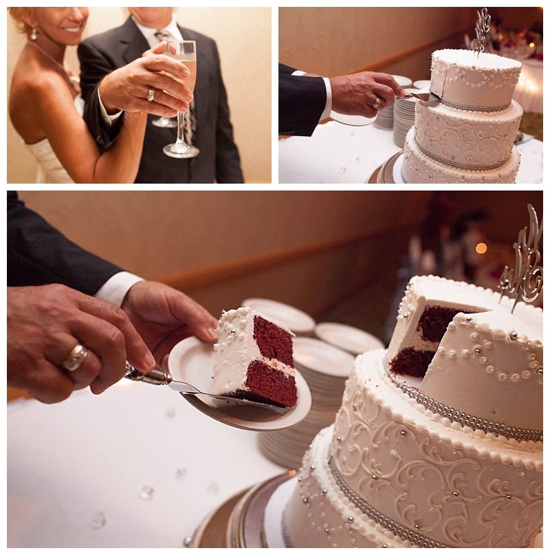 Hawthorne Suites Winter Wedding Reception in Champaign, IL Photos by Ebby L Photography