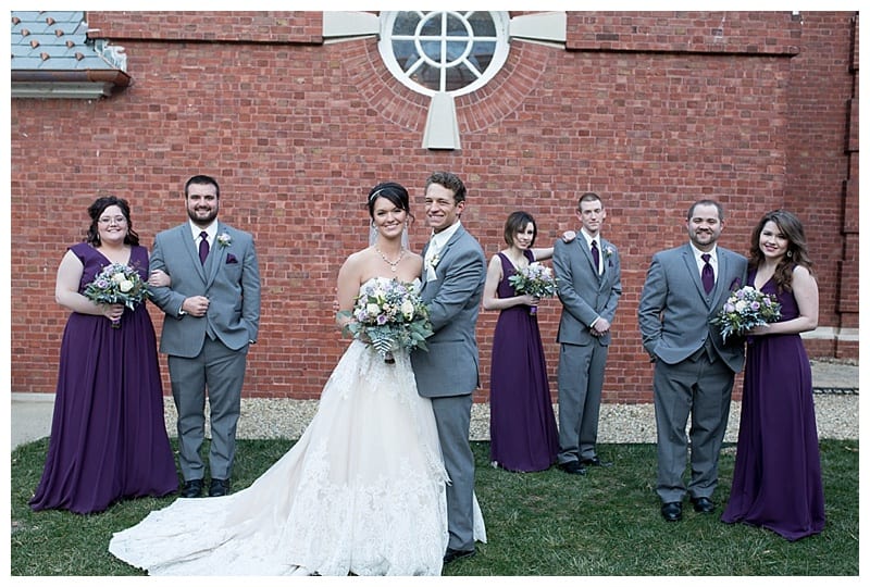A New Year's Day Wedding at Allerton Park Mansion in Monticello, IL by Ebby L Photography Photos
