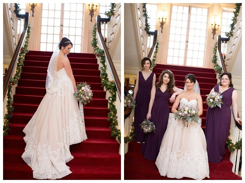 A New Year's Day Wedding at Allerton Park Mansion in Monticello, IL by Ebby L Photography Photos