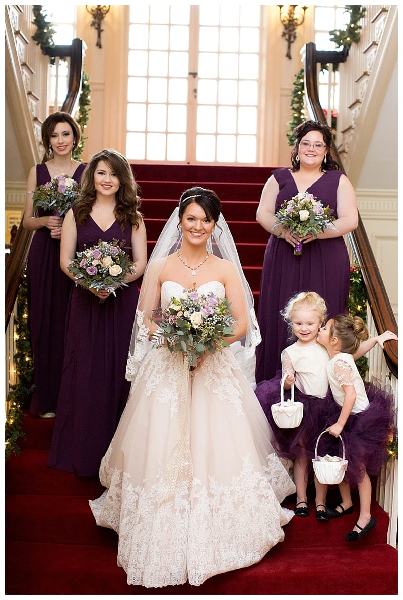 A New Year's Day Wedding at Allerton Park Mansion in Monticello, IL by Ebby L Photography Photos