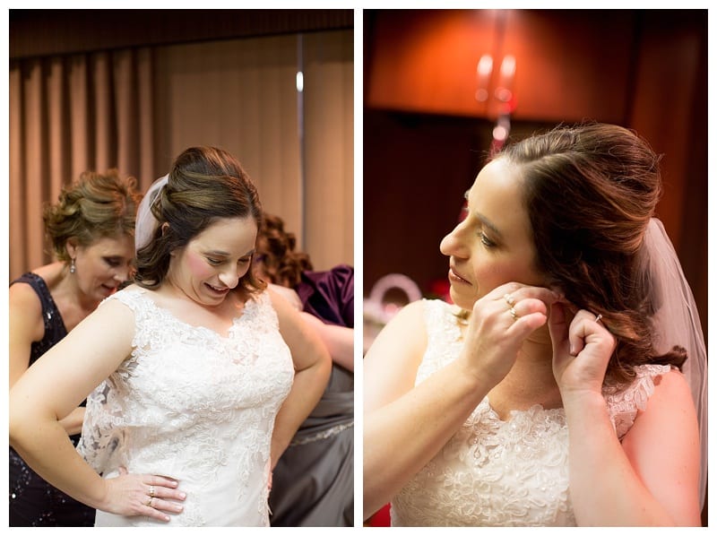 A Red Winter Wedding at Pear Tree Estates Champaign, IL Photos by Ebby L Photography