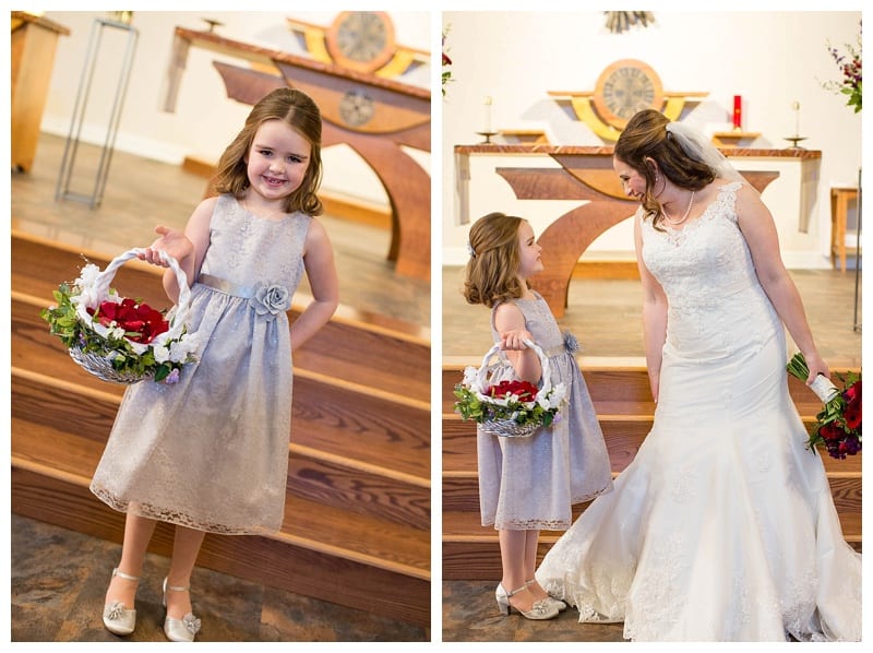 A Red Winter Wedding at Pear Tree Estates Champaign, IL Photos by Ebby L Photography