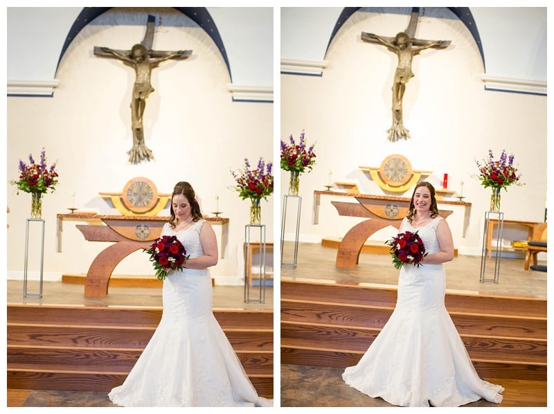 A Red Winter Wedding at Pear Tree Estates Champaign, IL Photos by Ebby L Photography