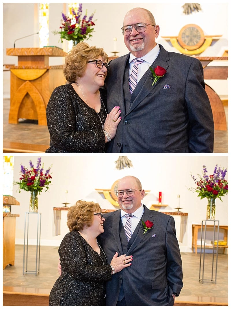 A Red Winter Wedding at Pear Tree Estates Champaign, IL Photos by Ebby L Photography