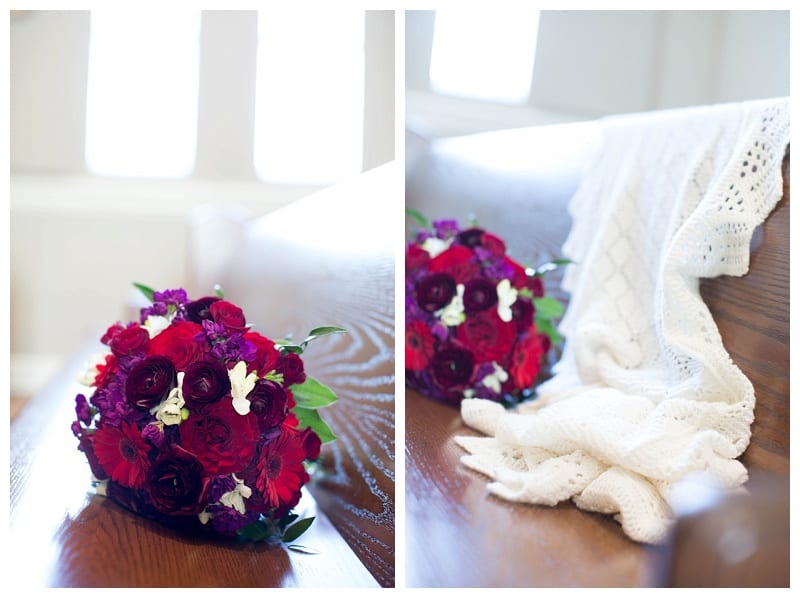A Red Winter Wedding at Pear Tree Estates Champaign, IL Photos by Ebby L Photography