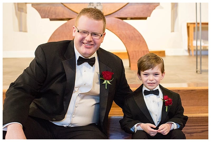 A Red Winter Wedding at Pear Tree Estates Champaign, IL Photos by Ebby L Photography