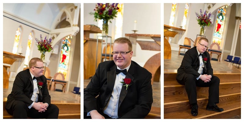 A Red Winter Wedding at Pear Tree Estates Champaign, IL Photos by Ebby L Photography