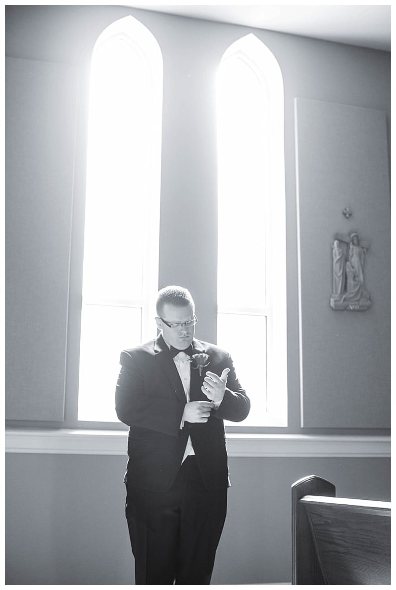 A Red Winter Wedding at Pear Tree Estates Champaign, IL Photos by Ebby L Photography