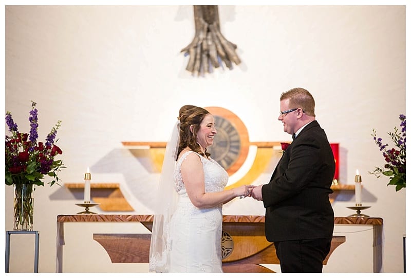 A Red Winter Wedding at Pear Tree Estates Champaign, IL Photos by Ebby L Photography