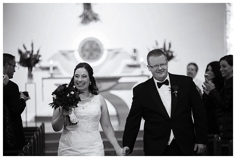 A Red Winter Wedding at Pear Tree Estates Champaign, IL Photos by Ebby L Photography