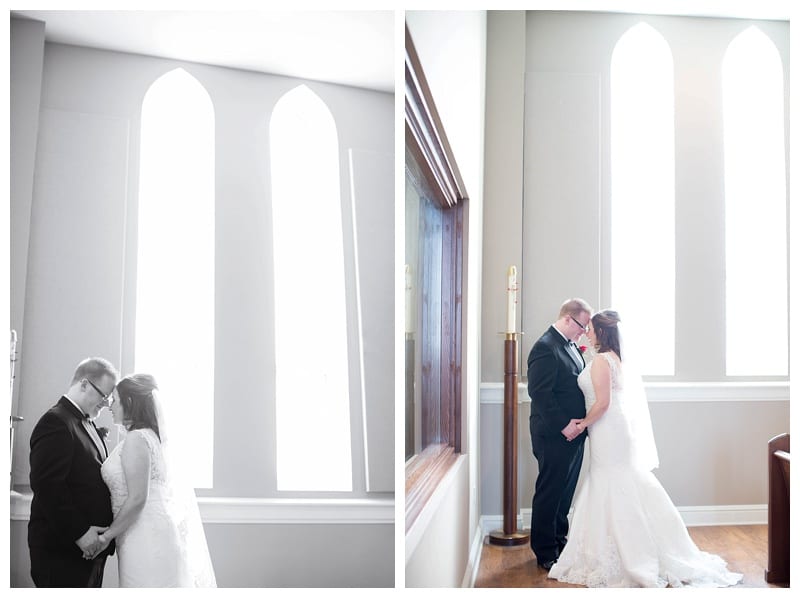 A Red Winter Wedding at Pear Tree Estates Champaign, IL Photos by Ebby L Photography