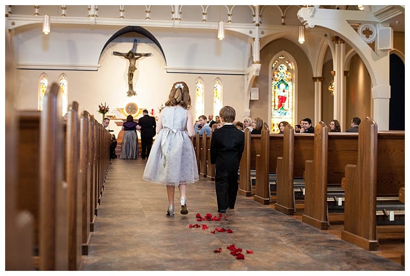A Red Winter Wedding at Pear Tree Estates Champaign, IL Photos by Ebby L Photography