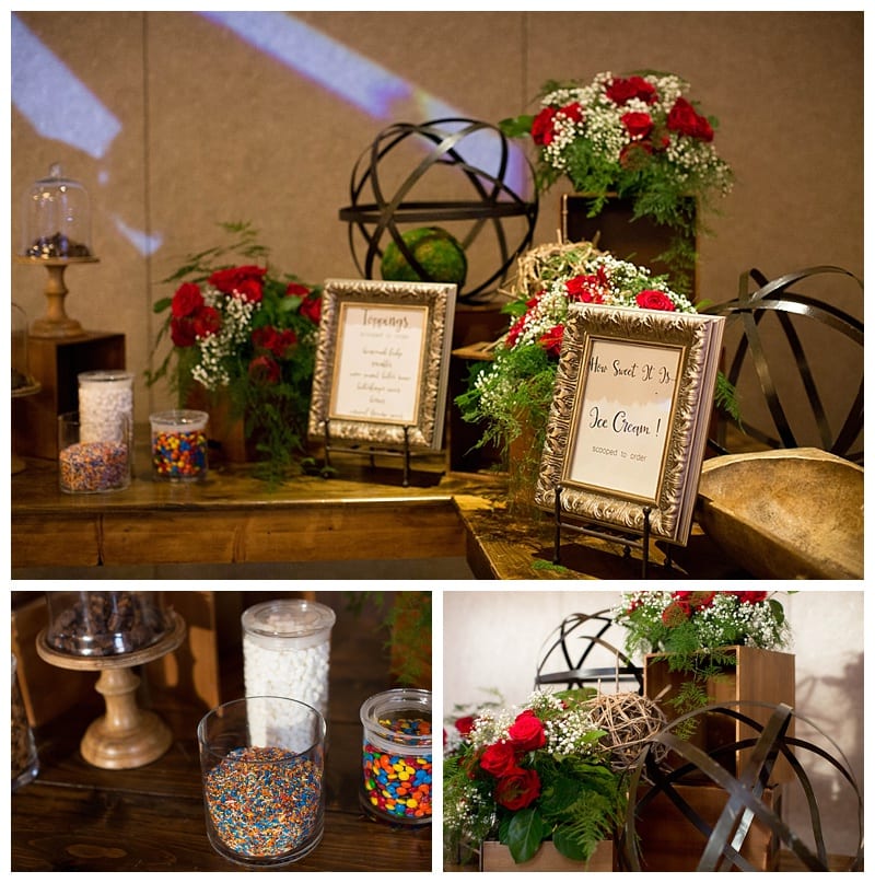 A Red Winter Wedding at Pear Tree Estates Champaign, IL Photos by Ebby L Photography