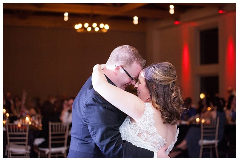 A Red Winter Wedding at Pear Tree Estates Champaign, IL Photos by Ebby L Photography