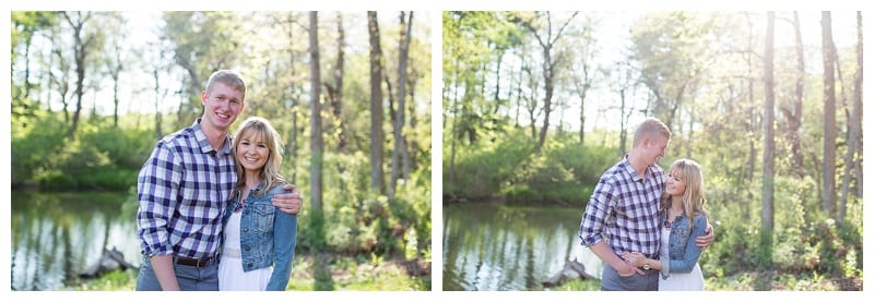 Dreamy Sunlight Engagement Session Central IL by Ebby L Photography_1079