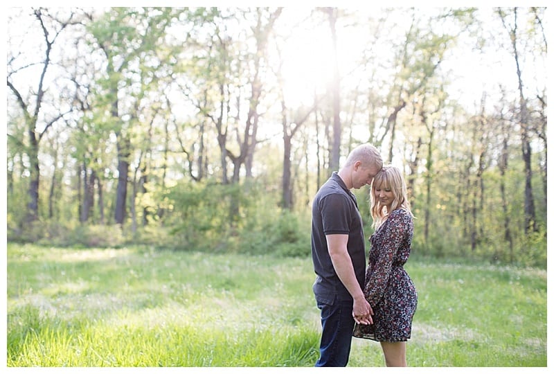 Dreamy Sunlight Engagement Session Central IL by Ebby L Photography_1079