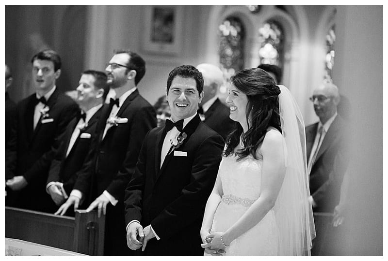 Holy Cross IL church wedding