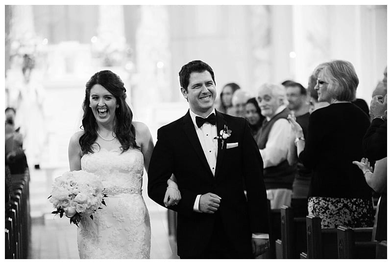 Holy Cross IL church wedding