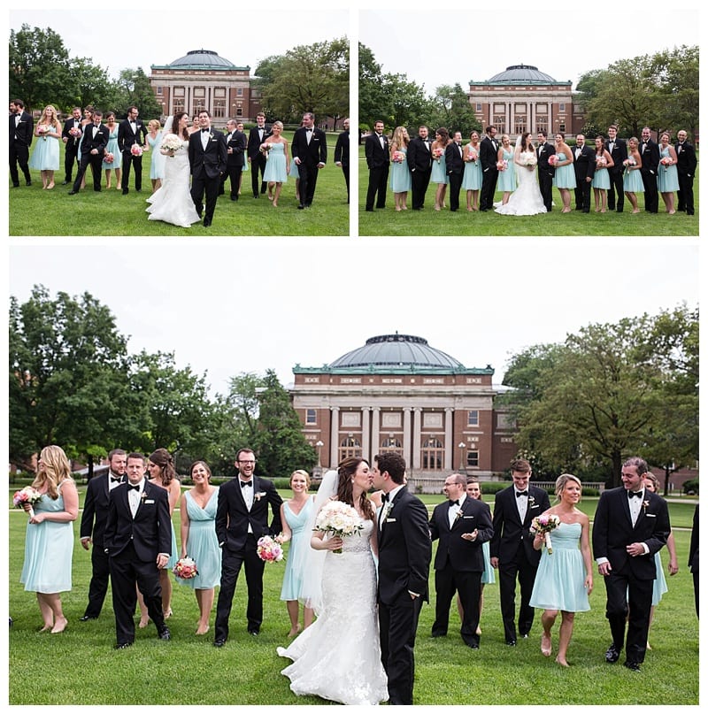 UIUC quad wedding photos