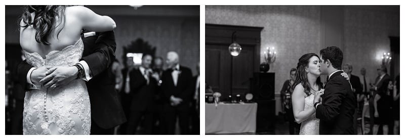 First Dance Champaign Country Club Reception
