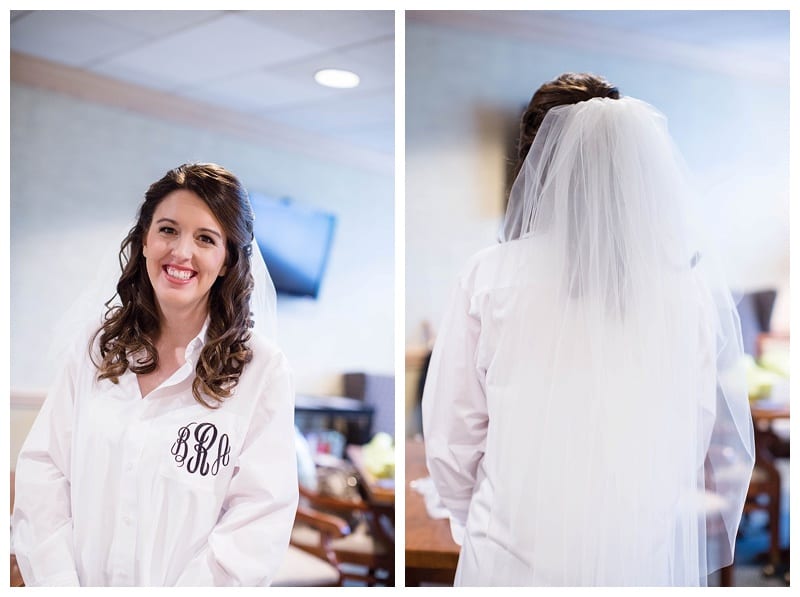 Bride Getting Ready Champaign Country Club