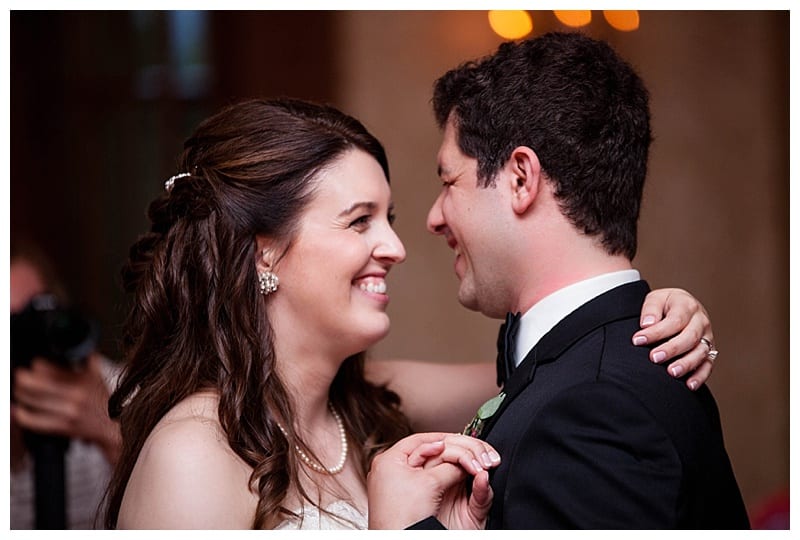 First Dance Champaign Country Club Wedding