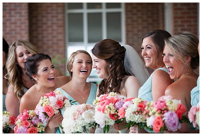 Bridesmaids photos Champaign Country Club Wedding