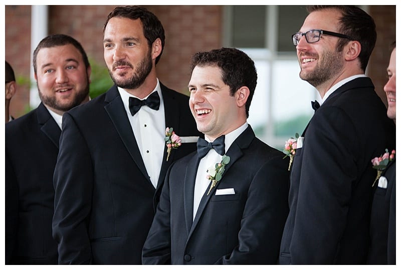 Groomsmen photos Champaign Country Club Wedding