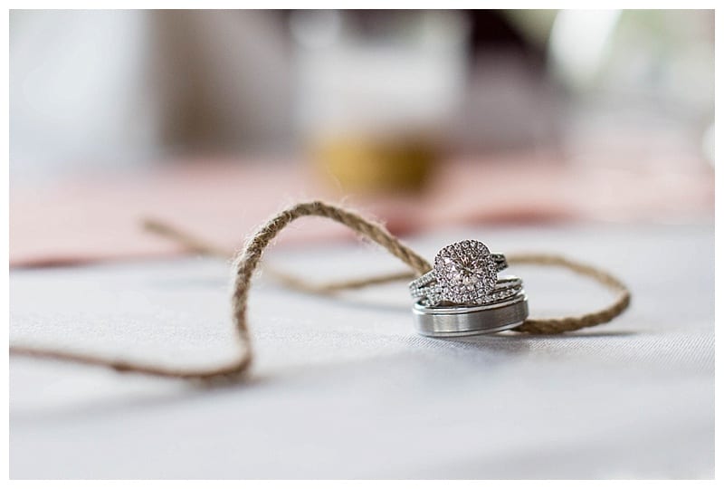Wedding Ring on Twine